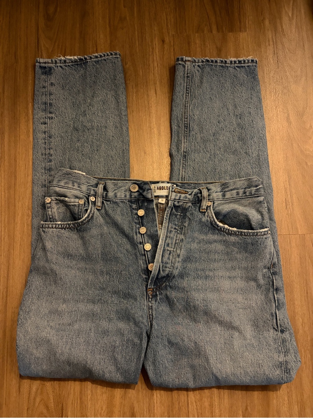 AGOLDE Straight Leg Jeans